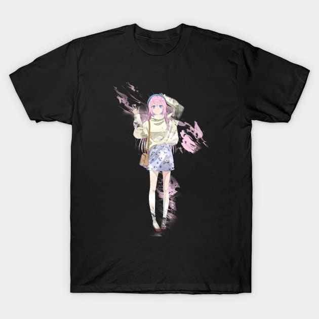 nadeshiko splash art T-Shirt by Sparkledoom